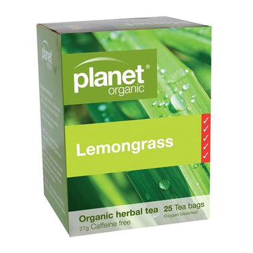 Planet Organic Lemongrass Tea 25 bags